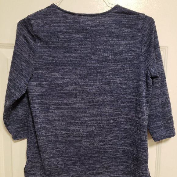 CROFT AND BARROW TOP LIGHT SWEATER SHIRT - 3/4 SLEEVE - WOMENS S - RN 157461 - Picture 3 of 5